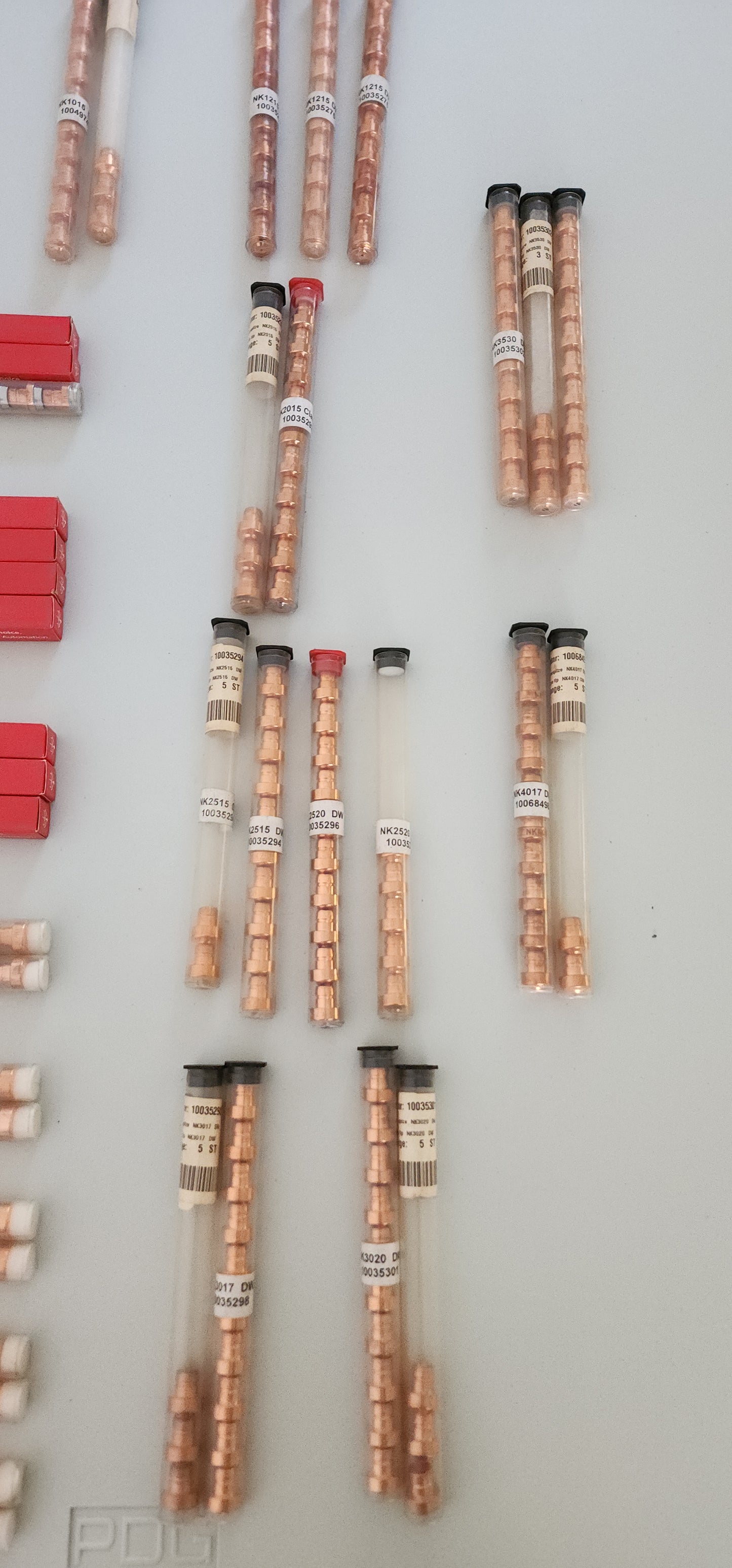 Classic quick connect nozzles cooper over 300 pcs original bystronic parts