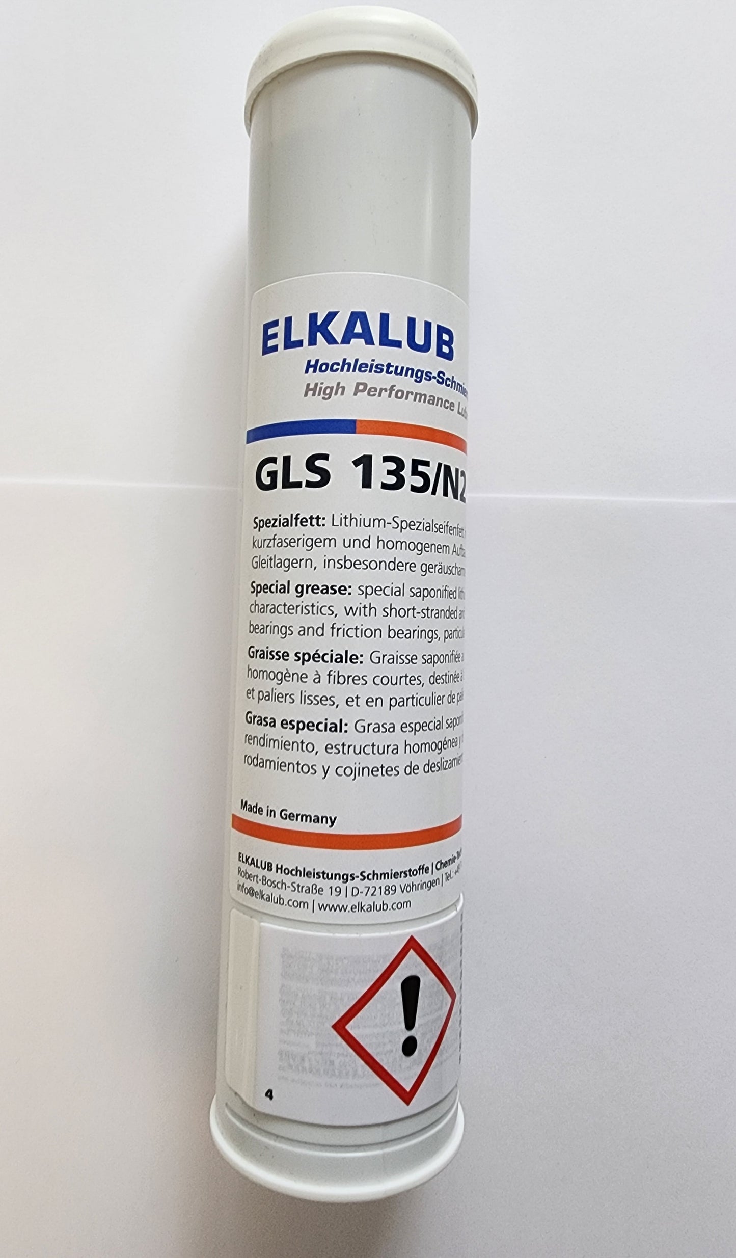 Elkalub GLS 135/n2 400g brown grease